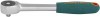  R6603 Рукоятка трещоточная ротационная со сквозным приводом 3/8"DR, 60 зубцов, 240 мм R6603