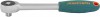  R6604 Рукоятка трещоточная ротационная со сквозным приводом 1/2"DR, 60 зубцов, 290 мм R6604