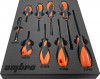 Ombra OMT9STE Набор отверток стержневых Basic в EVA ложементе 280х375 мм, 9 предметов OMT9STE