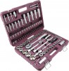 Thorvik TS108/12 Набор инструмента универсальный 1/4", 1/2"DR с головками торцевыми 12-гранными, 108 предметов TS108/12