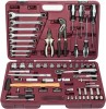 Thorvik UTS0077 Набор инструмента универсальный 1/4", 1/2"DR, 77 предметов UTS0077