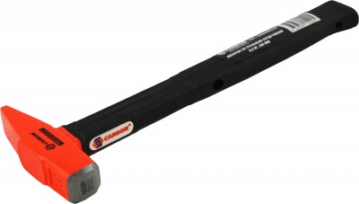 Carbon CHIMH05330 Молоток слесарный с резиновой рукояткой и стальным сердечником, 0,5 кг CHIMH05330