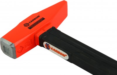 Carbon CHIMH05330 Молоток слесарный с резиновой рукояткой и стальным сердечником, 0,5 кг CHIMH05330