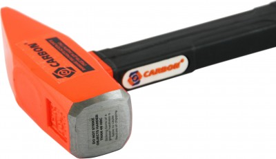 Carbon CHIMH10330 Молоток слесарный с резиновой рукояткой и стальным сердечником, 1 кг CHIMH10330