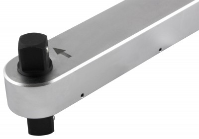 Carbon CTWABD-5-2000 Ключ динамометрический алюминиевый со сквозным приводом, 1"DR, 750-2000 Нм, погрешность пр.+/-3% CTWABD-5-2000