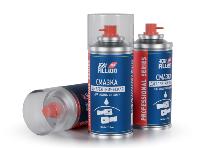 FILL inn FLP305 Смазка диэлектрическая для защиты от влаги, 210 мл (аэрозоль) FLP305