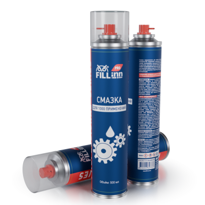 FILL inn FLP303 Смазка для 1000 применений, 500 мл (аэрозоль) FLP303
