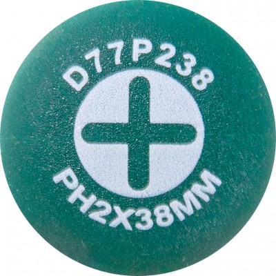  D77P238 Отвертка стержневая крестовая ANTI-SLIP GRIP, PH2х38 мм D77P238