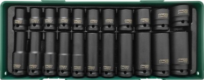 Jonnesway S03A4122SP Набор головок ударных 1/2"DR в ложементе, 10-24 мм, 22 предмета S03A4122SP