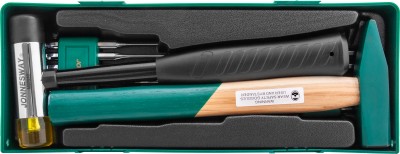 Jonnesway M09513SP Набор молотков и выколоток в ложементе, 13 предметов M09513SP