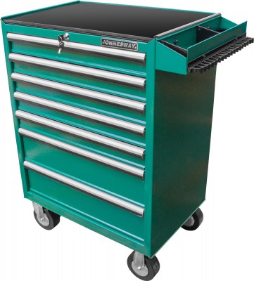 Jonnesway C-7DW1179V Тележка инструментальная 7-ми полочная с инструментом в ложементах, 179 предметов C-7DW1179V