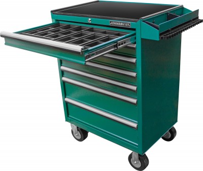 Jonnesway C-7DW1179V Тележка инструментальная 7-ми полочная с инструментом в ложементах, 179 предметов C-7DW1179V