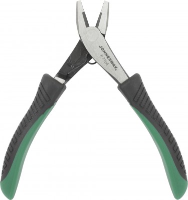 Jonnesway P7104 Пассатижи с двухкомпонентными рукоятками, мини, 120 мм P7104
