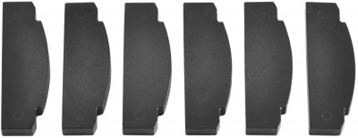  JAI-1138L-24 Лопасти ротора двигателя гайковёрта пневматического JAI-1138L, 6 шт. JAI-1138L-24