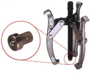 Jonnesway AE310036 Съемник с тремя поворотными двусторонними захватами 6"/150 мм, диапазон захватов 60-152 мм AE310036