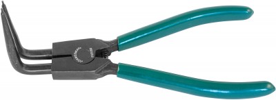 Jonnesway P9508D Щипцы загнутые 90° для стопорных колец удлиненные с ПВХ рукоятками, разжим, 215 мм, 10-32 мм P9508D