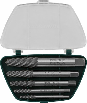 Jonnesway AG010049 Комплект экстракторов "съемник шпилек" 5/64"-19/64", 5 предметов AG010049