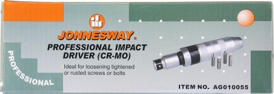 Jonnesway AG010055 Ударная отвертка SL 8,10 мм PH# 2,3 , 5 предметов AG010055