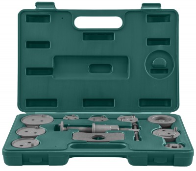 Jonnesway AN010001 Комплект инструмента для развода поршней тормозных цилиндров, 11 предметов AN010001