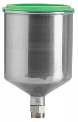 Jonnesway AS-0013A2 Бачок верхний алюминиевый 0.6 л. для покрасочного пистолета "Краскопульта" AS-0013A2