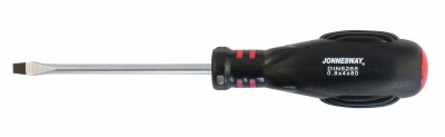 Jonnesway D03S480 Отвертка стержневая шлицевая HERCULES, SL4х80 мм D03S480