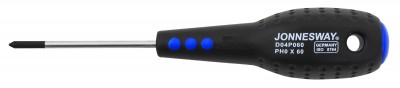 Jonnesway D04P060 Отвертка стержневая крестовая FULL STAR, PH0х60 мм D04P060