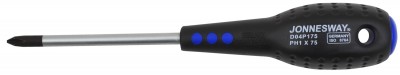 Jonnesway D04P175 Отвертка стержневая крестовая FULL STAR, PH1х75 мм D04P175