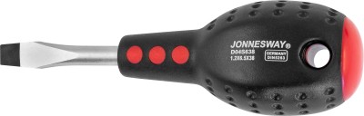 Jonnesway D04S638 Отвертка стержневая шлицевая FULL STAR, SL6.5х38 мм D04S638
