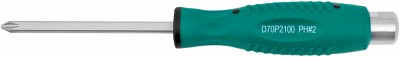 Jonnesway D70P2100 Отвертка стержневая крестовая, ударная, силовая под ключ, PH2х100 D70P2100