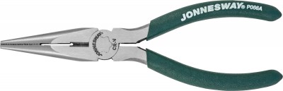 Jonnesway P066A Длинногубцы прямые, с ПВХ рукоятками, 160 мм P066A