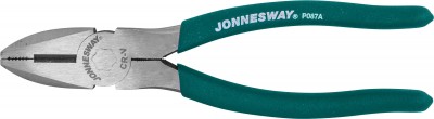 Jonnesway P087A Пассатижи многофункциональные с ПВХ рукоятками, 180 мм P087A