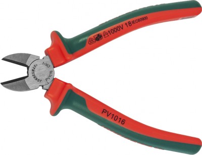 Jonnesway PV1016 Бокорезы диэлектрические с двухкомпонентными рукоятками, 160 мм PV1016