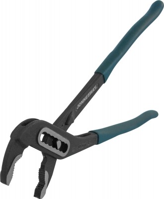 Jonnesway P2812 Клещи переставные с коробчатым захватом и ПВХ рукоятками, 330 мм, 0-45 мм P2812