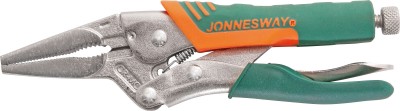 Jonnesway P36M06C Зажим ручной с фиксацией, прорезиненными рукоятками и удлиненными губками, 160 мм, 0-50 мм P36M06C