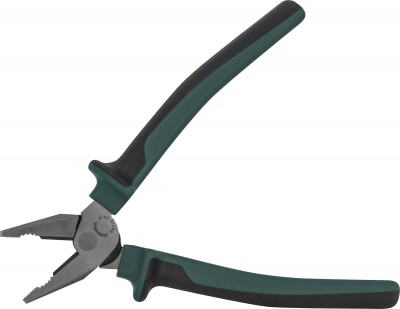 Jonnesway P0118 Пассатижи с увеличенными рычагами и двухкомпонентными рукоятками, 200 мм P0118