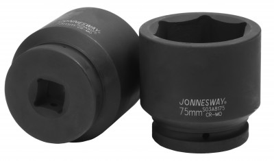  S03A8175 Головка торцевая ударная 1"DR, 75 мм S03A8175