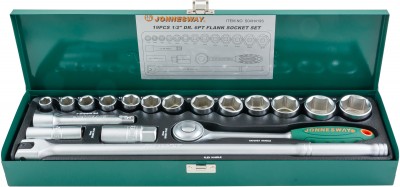 Jonnesway S04H419S Набор головок торцевых 1/2"DR, 11-32 мм, 19 предметов S04H419S