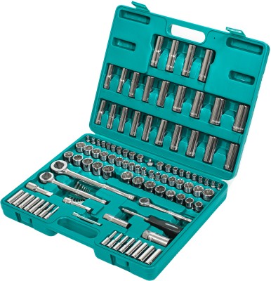 Jonnesway S05H48107S Набор инструмента универсальный 1/4", 3/8" и 1/2"DR, 107 предметов S05H48107S