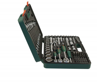 Jonnesway S68H5234111S Набор инструмента универсальный 1/4", 3/8", 1/2"DR Super Tech, 111 предметов S68H5234111S