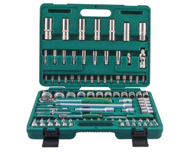 Jonnesway S04H52494S Набор инструмента универсальный 1/4", 1/2"DR, 94 предмета S04H52494S