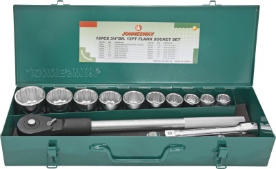 Jonnesway S04H6615S (S04H6415S) Набор головок торцевых дюймовых 3/4"DR, SAE 7/8"--2", 15 предметов S04H6615S