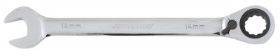 Jonnesway W106114 (W60114) Ключ гаечный комбинированный трещоточный с реверсом, 14 мм W106114