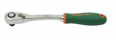 R6803 Рукоятка трещоточная 3/8"DR, 60 зубцов, 200 мм R6803
