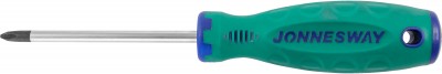 Jonnesway D71P2100 Отвертка стержневая крестовая ANTI-SLIP GRIP, PH2х100 мм D71P2100