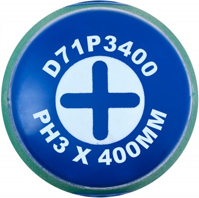  D71P3400 Отвертка стержневая крестовая ANTI-SLIP GRIP, PH3x400 мм D71P3400