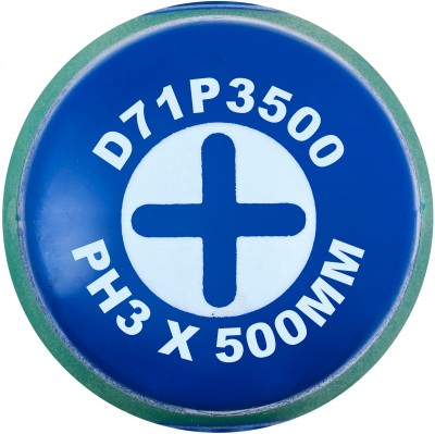  D71P3500 Отвертка стержневая крестовая ANTI-SLIP GRIP, PH3x500 мм D71P3500