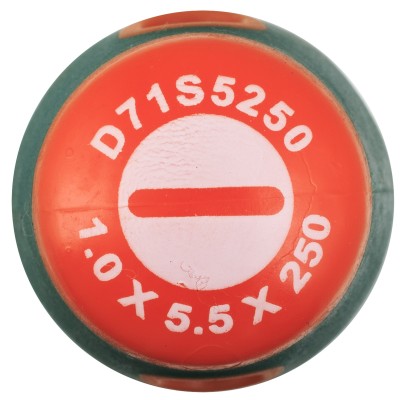  D71S5250 Отвертка стержневая шлицевая ANTI-SLIP GRIP, SL5.5х250 мм D71S5250