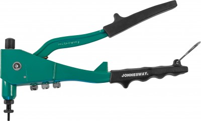 Jonnesway V1102 Заклепочник ручной рычажный универсальный для вытяжных и резьбовых заклепок, 2.4-4.8, М3,М4,М5,М6 V1102