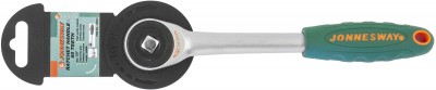  R6603 Рукоятка трещоточная ротационная со сквозным приводом 3/8"DR, 60 зубцов, 240 мм R6603