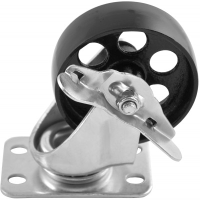 Ombra OHT701VRKWLFB 90мм Колесо поворотное со стопором для кранов гидравлических складных OHT701V, OHT702V OHT701VRKWLFB